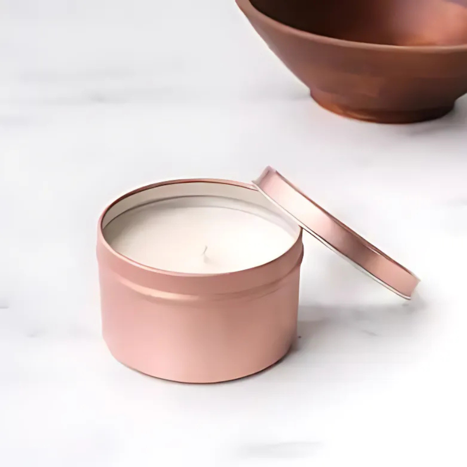 Rose-Gold Tin Candle (5.5oz)