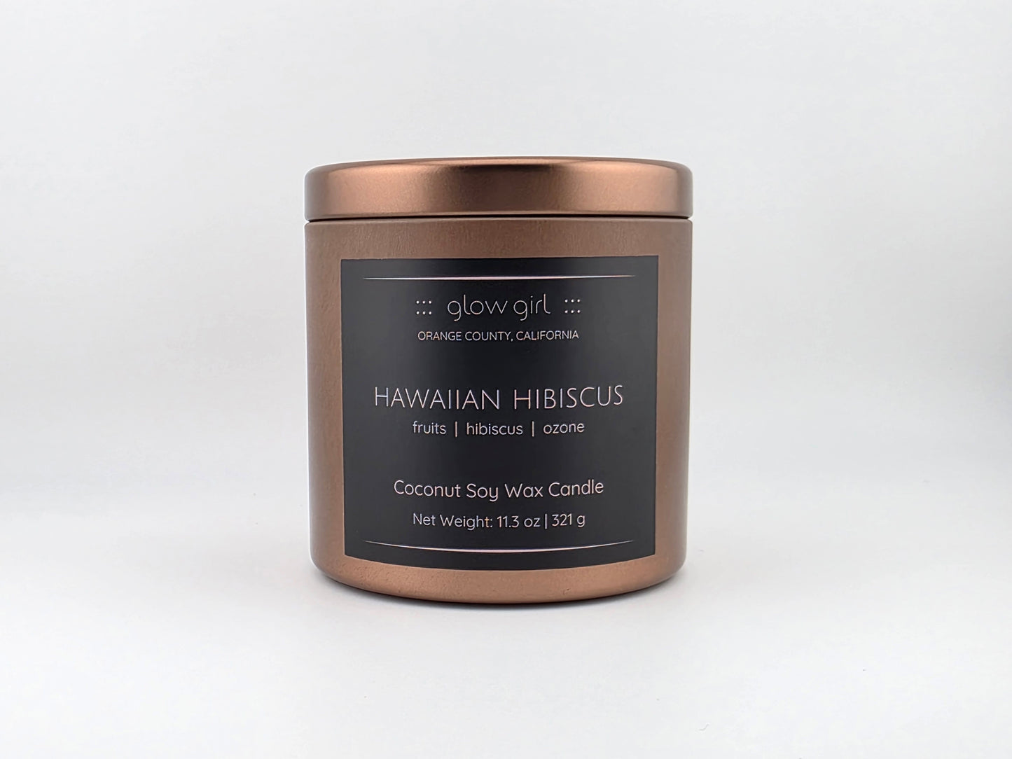 HAWAIIAN HIBISCUS (Bronze Tin)