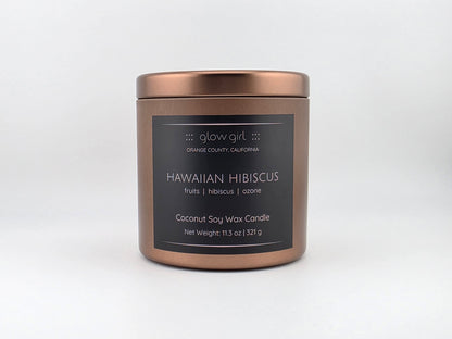 HAWAIIAN HIBISCUS (Bronze Tin)