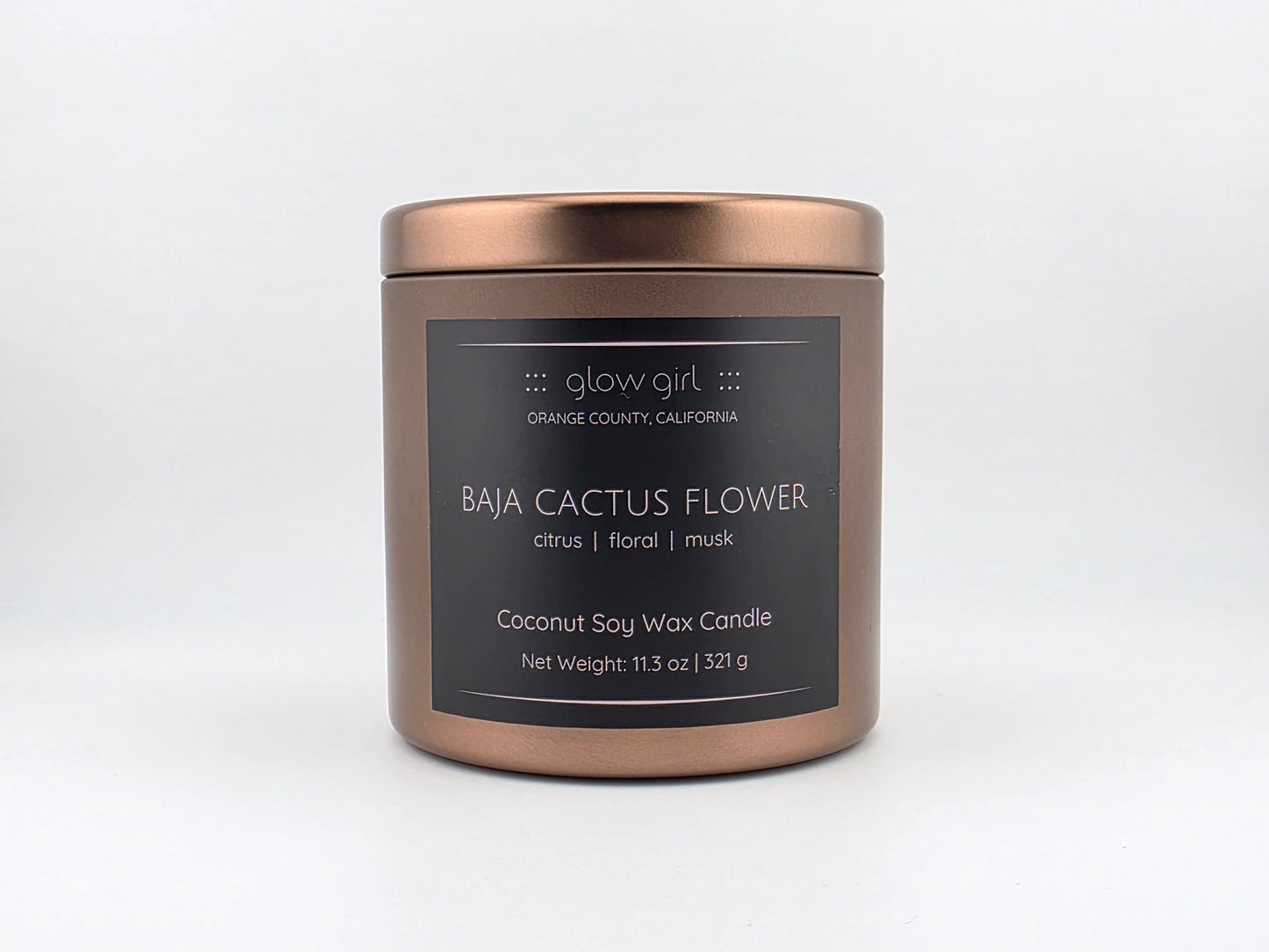 BAJA CACTUS FLOWER (Bronze Tin)
