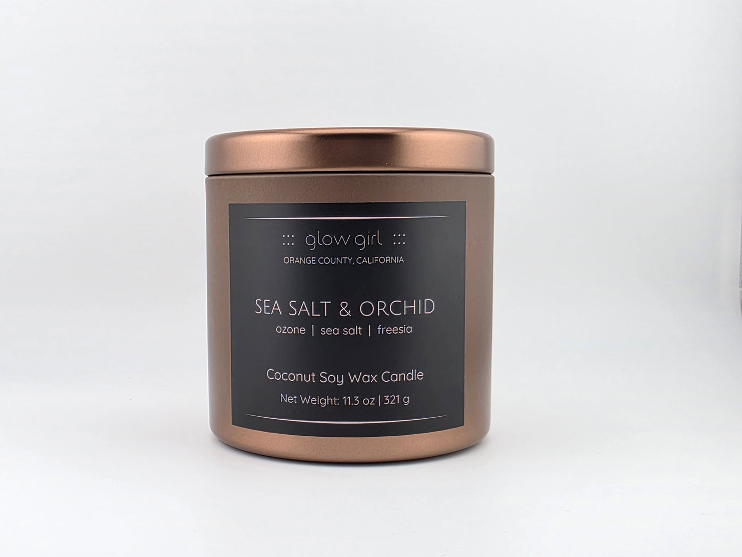 SEA SALT & ORCHID (Bronze Tin)