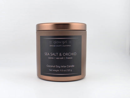 SEA SALT & ORCHID (Bronze Tin)