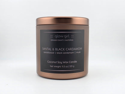 SANTAL & BLACK CARDAMOM (Bronze Tin)