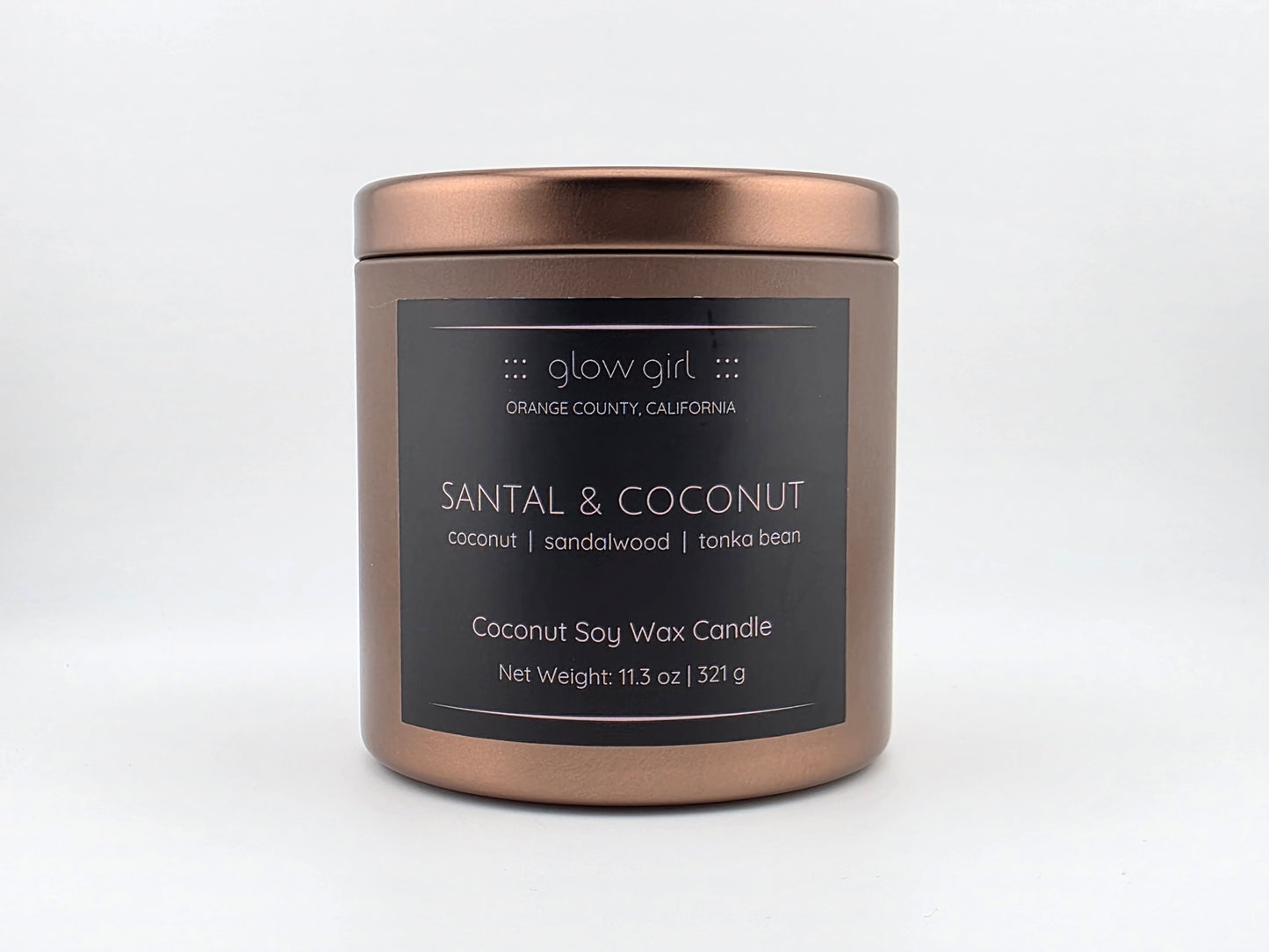 SANTAL & COCONUT (Bronze Tin)