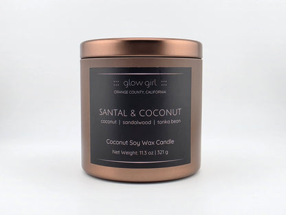 SANTAL & COCONUT (Bronze Tin)