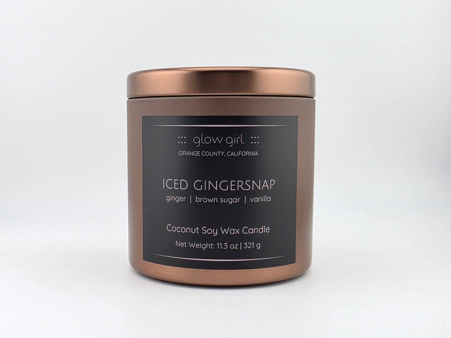ICED GINGERSNAP (Bronze Tin)