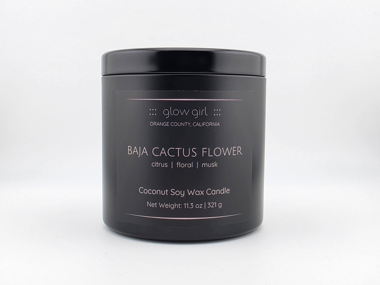 BAJA CACTUS FLOWER (Black Tin)