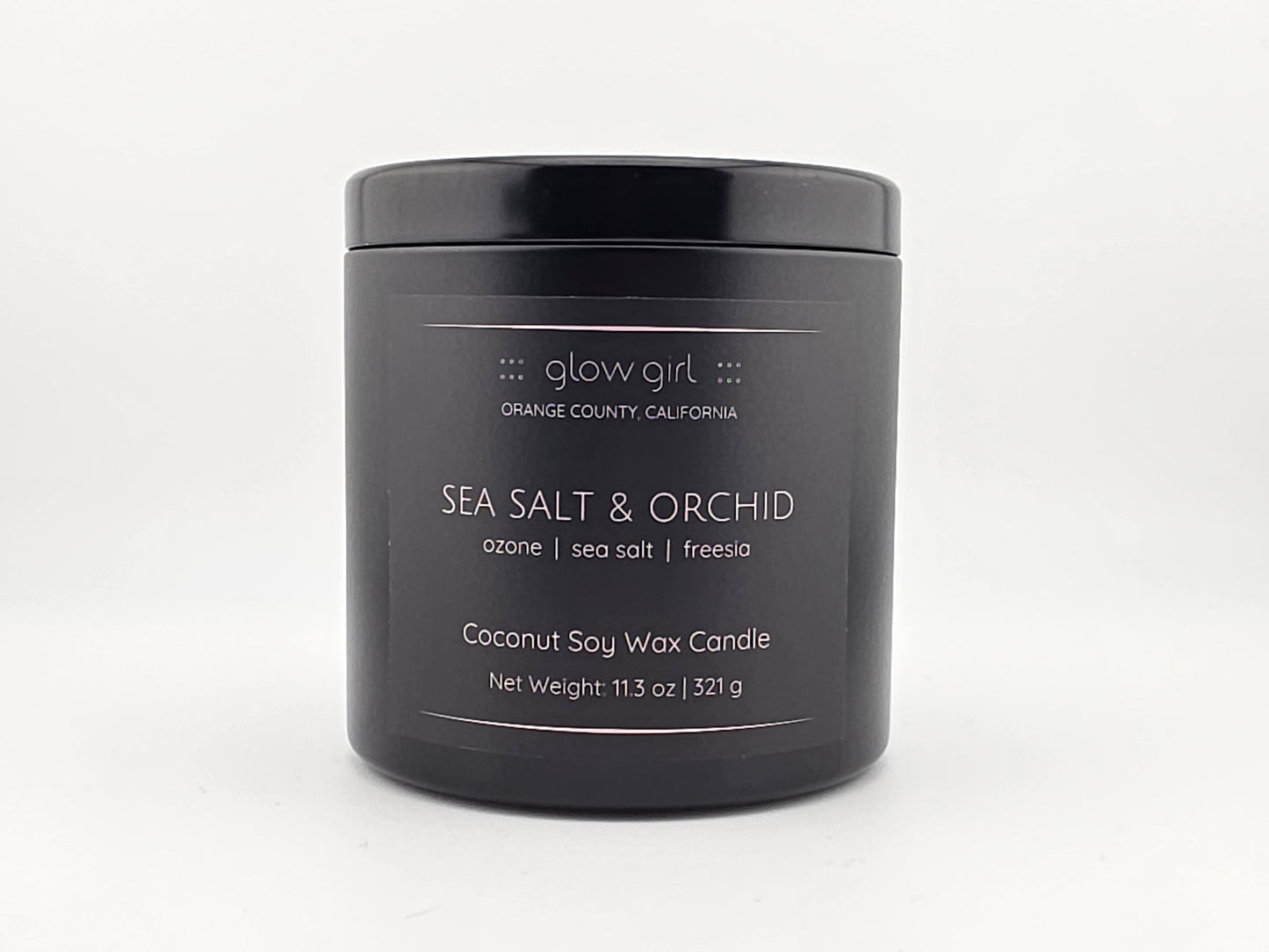 SEA SALT & ORCHID (Black Tin)