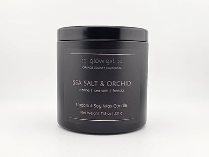 SEA SALT & ORCHID (Black Tin)