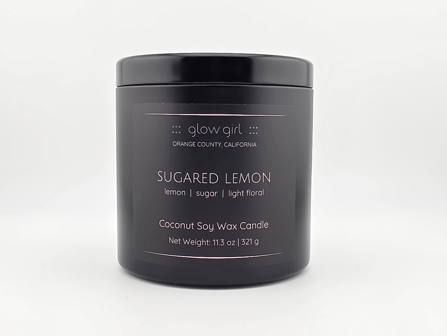 SUGARED LEMON (Black Tin)