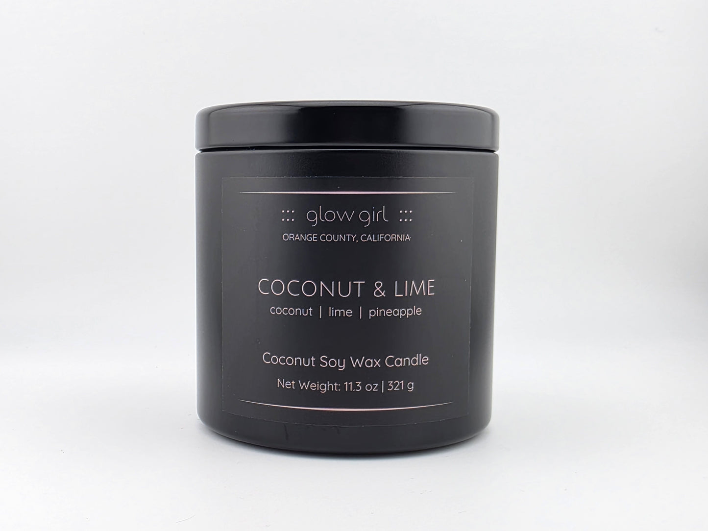 COCONUT & LIME (Black Tin)