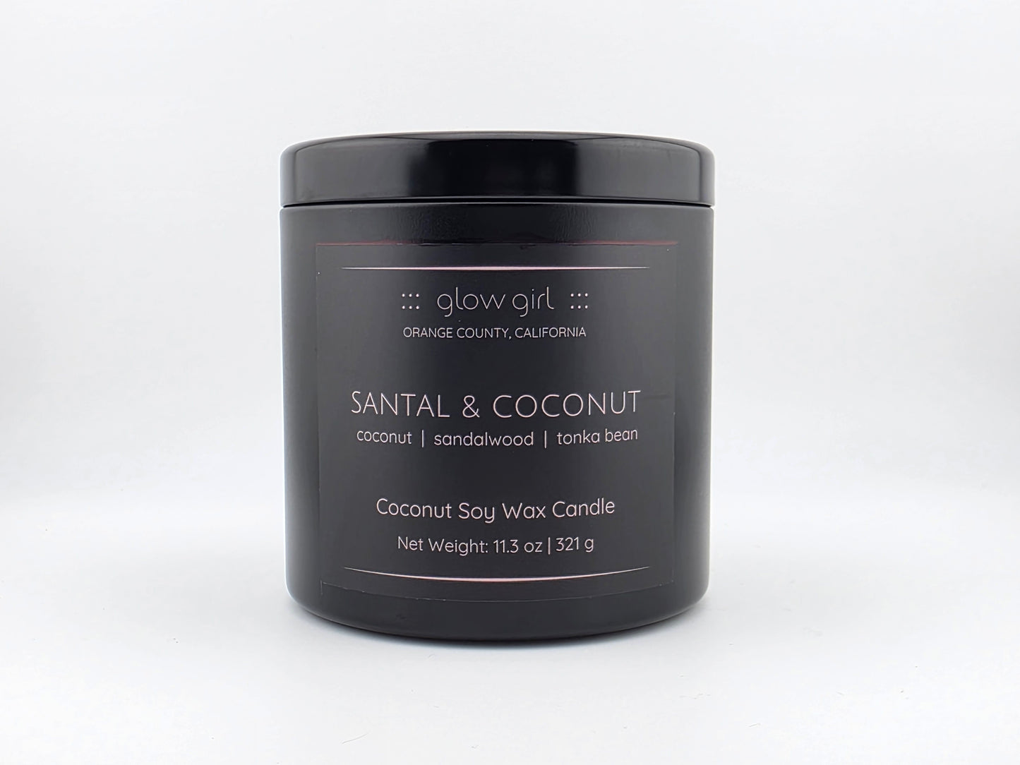 SANTAL & COCONUT (Black Tin)