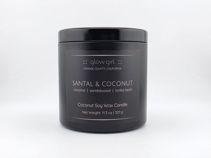 SANTAL & COCONUT (Black Tin)