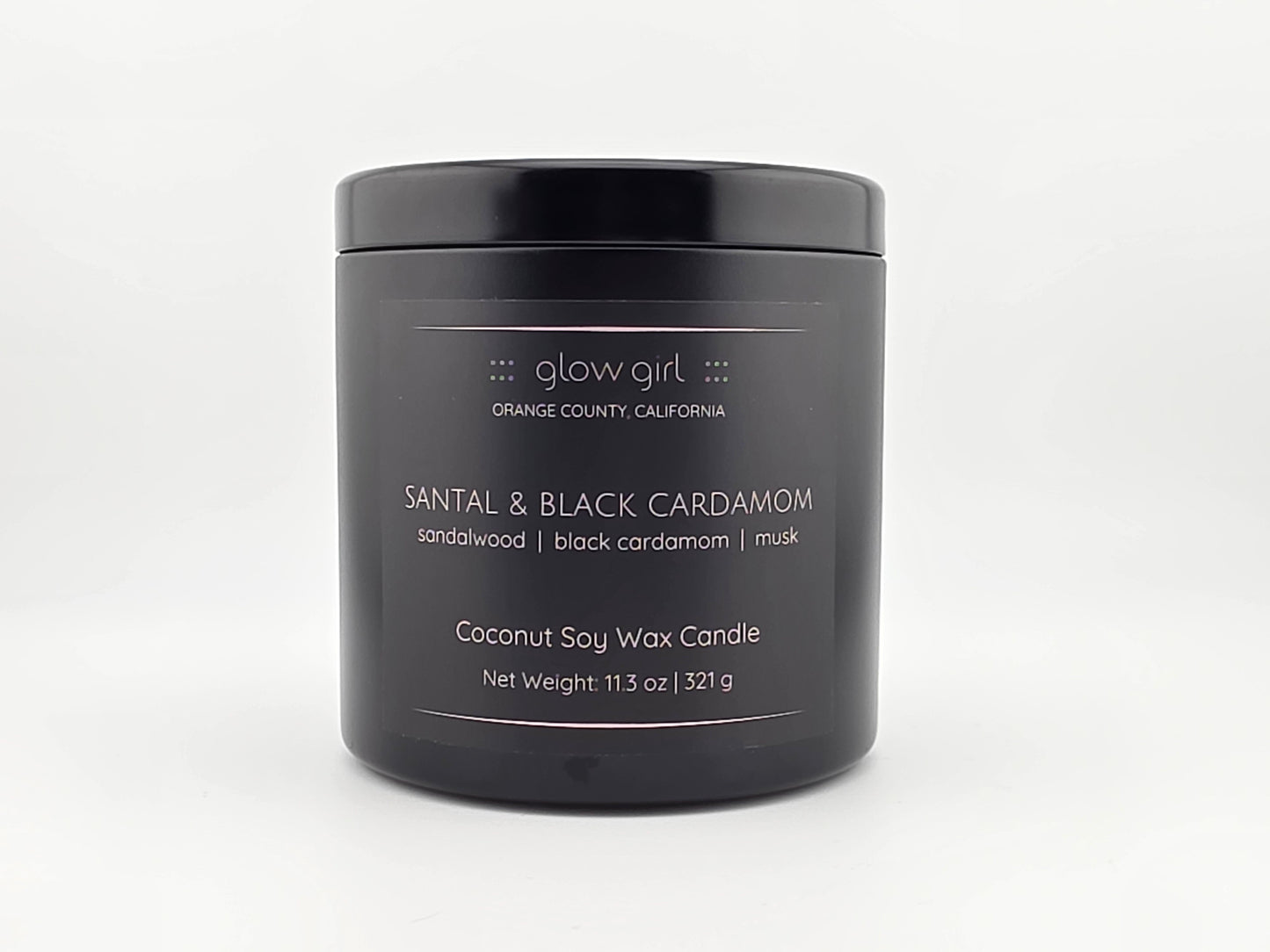 SANTAL & BLACK CARDAMOM (Black Tin)
