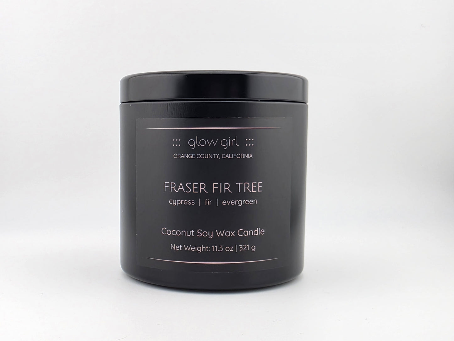 FRASER FIR TREE (Black Tin)