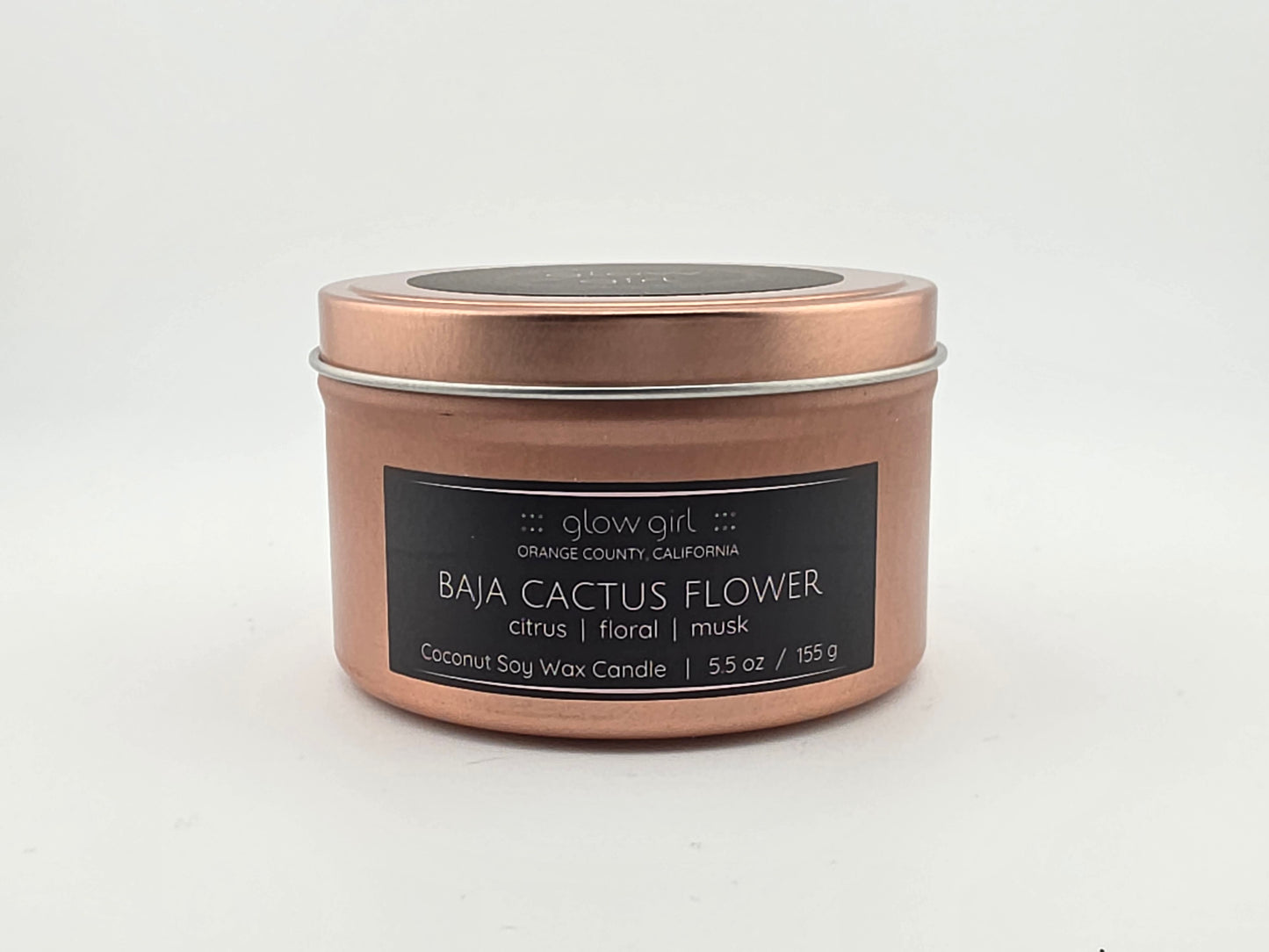 BAJA CACTUS FLOWER (Rose-Gold Tin)