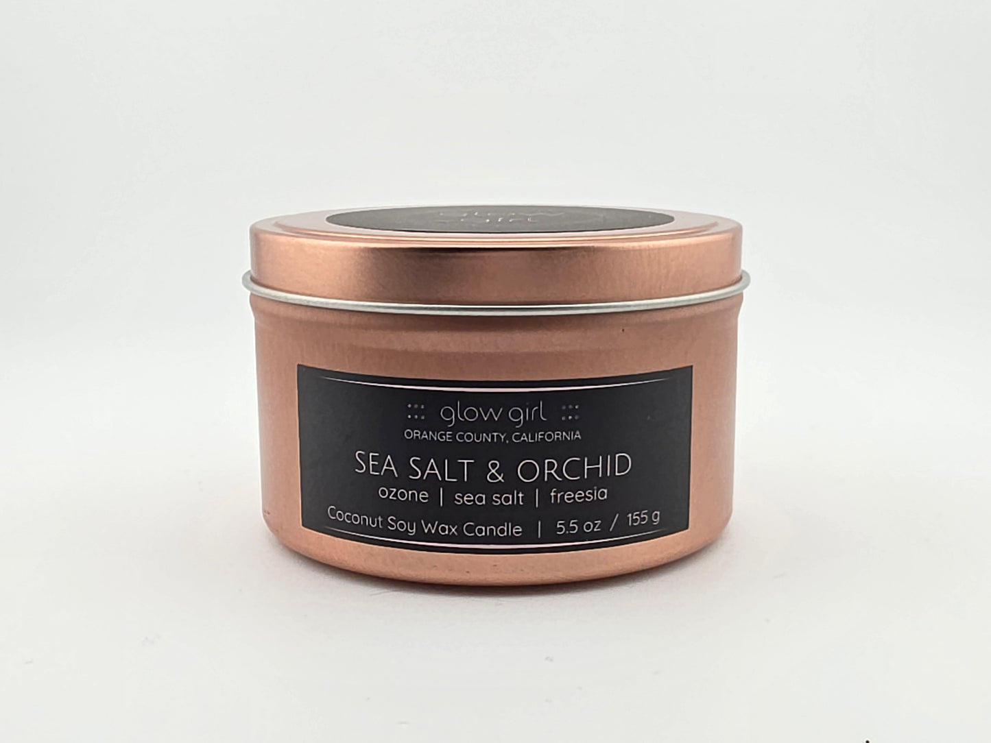 SEA SALT & ORCHID (Rose-Gold Tin)