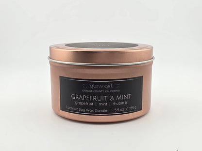 GRAPEFRUIT & MINT (Rose-Gold Tin)