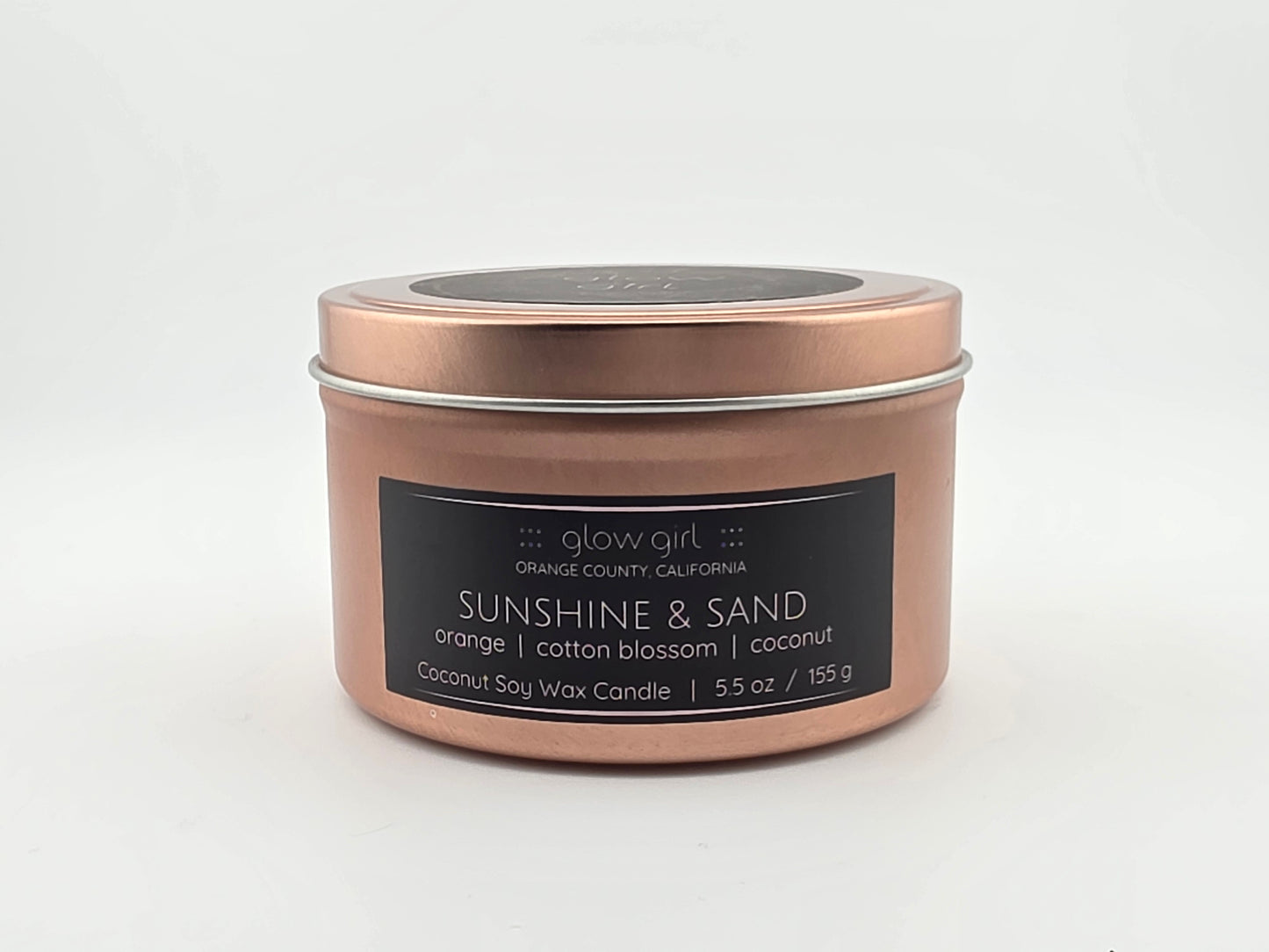 SUNSHINE & SAND (Rose-Gold Tin)
