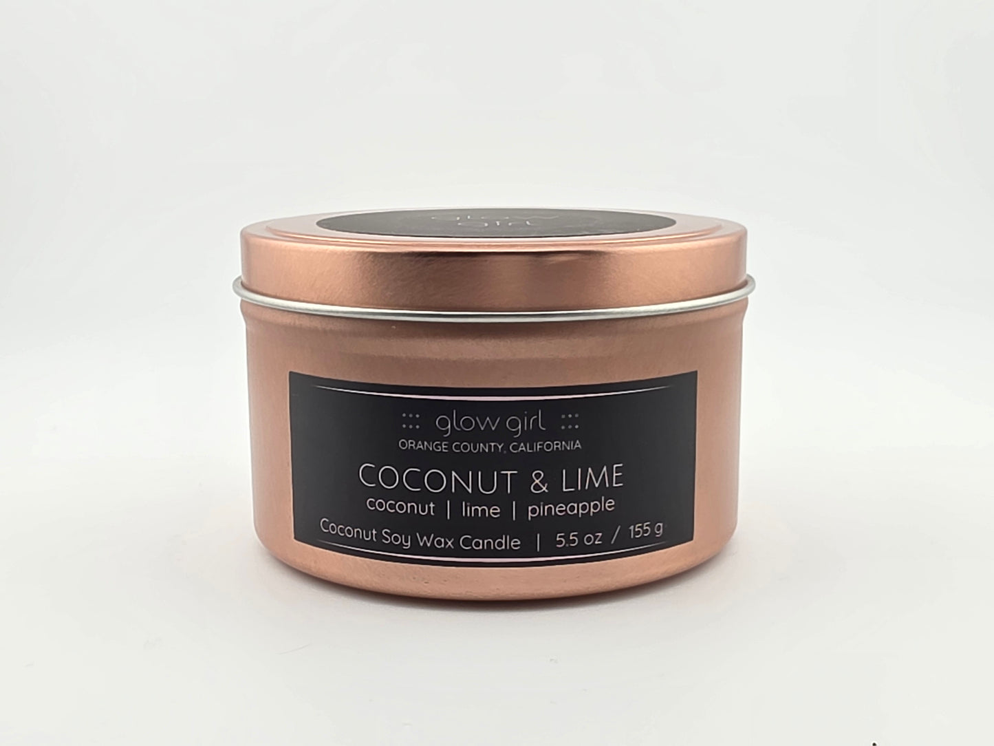 COCONUT & LIME (Rose-Gold Tin)