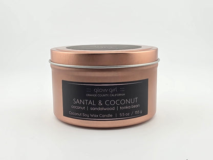 SANTAL & COCONUT (Rose-Gold Tin)