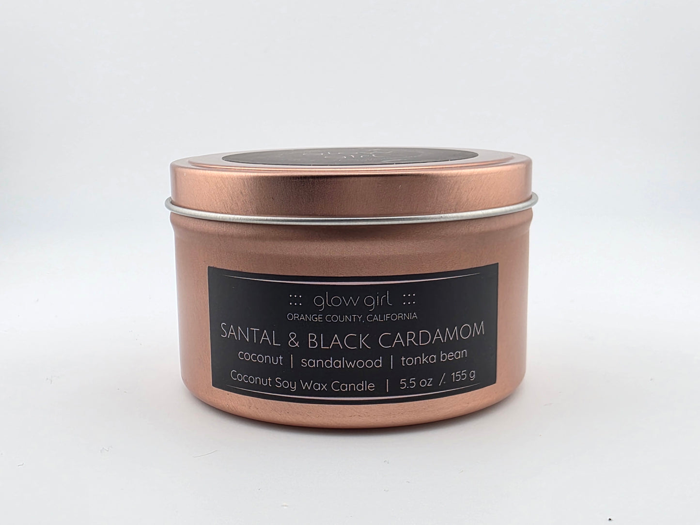 SANTAL & BLACK CARDAMOM (Rose-Gold Tin)