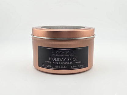 HOLIDAY SPICE (Rose-Gold Tin)