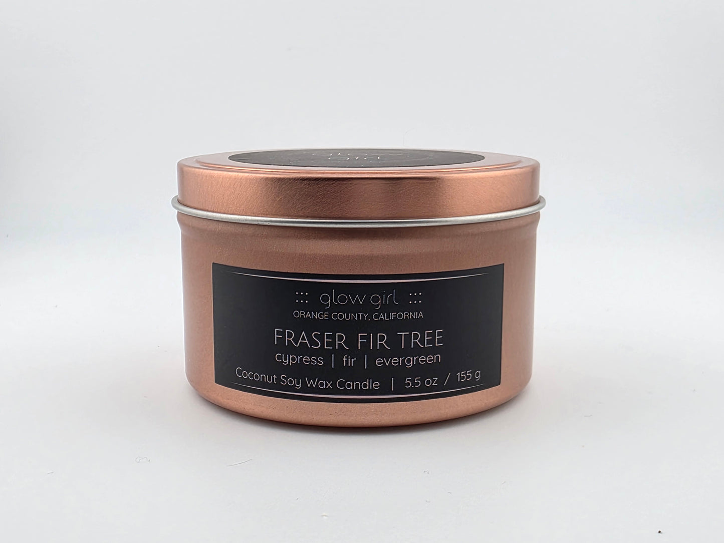 FRASER FIR TREE (Rose-Gold Tin)