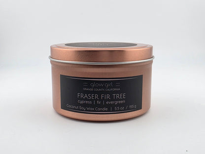 FRASER FIR TREE (Rose-Gold Tin)