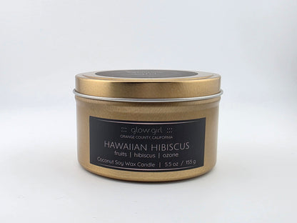 HAWAIIAN HIBISCUS (Gold Tin)