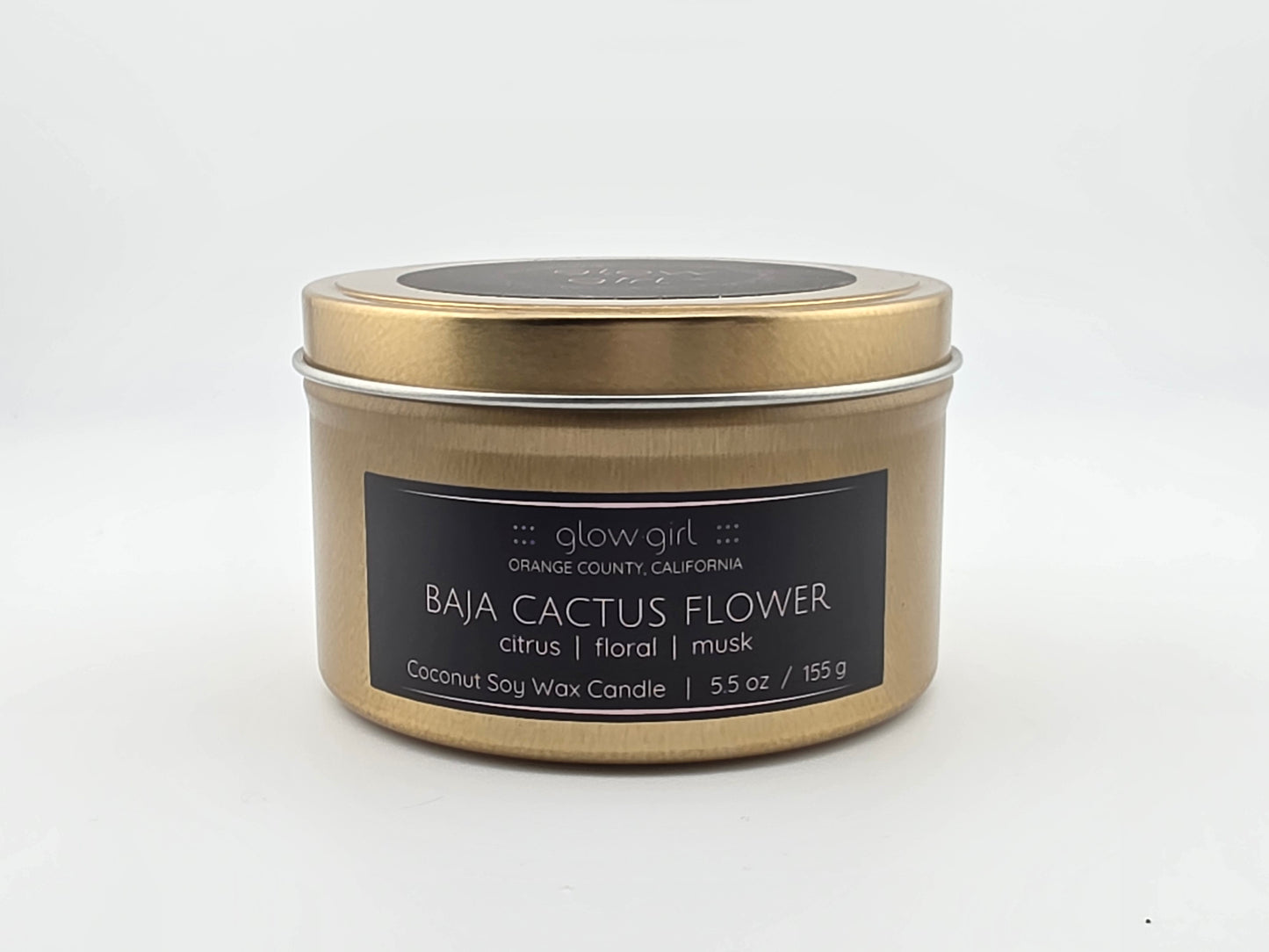 BAJA CACTUS FLOWER (Gold Tin)