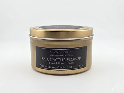 BAJA CACTUS FLOWER (Gold Tin)