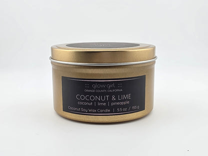 COCONUT & LIME (Gold Tin)