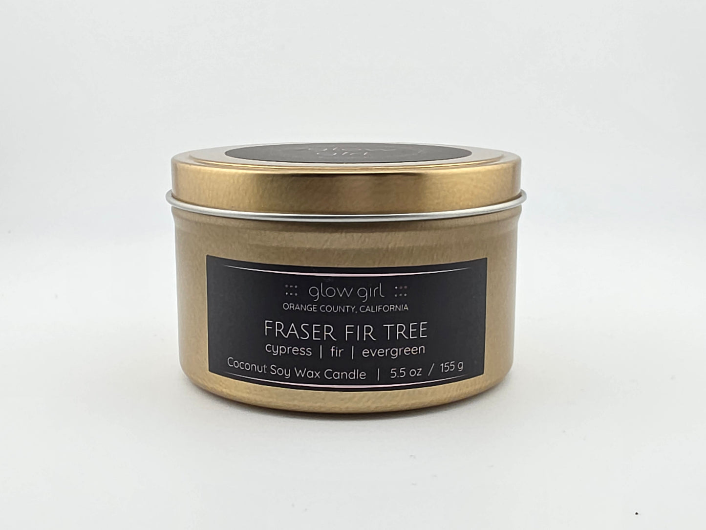 FRASER FIR TREE (Gold Tin)