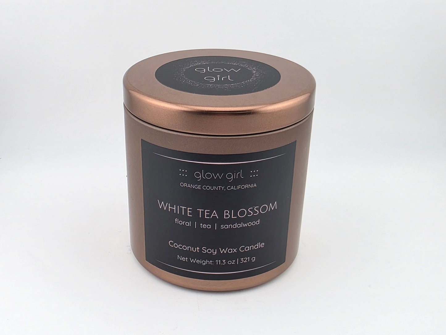 WHITE TEA BLOSSOM (Bronze Tin)