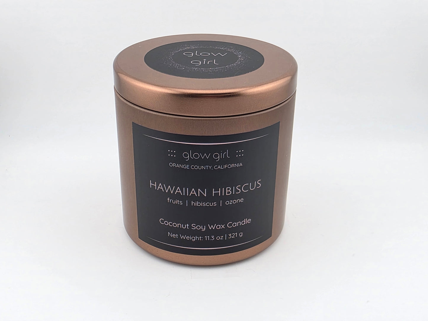 HAWAIIAN HIBISCUS (Bronze Tin)