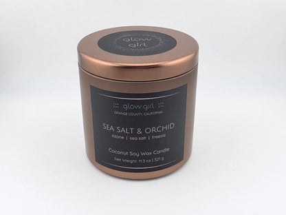 SEA SALT & ORCHID (Bronze Tin)
