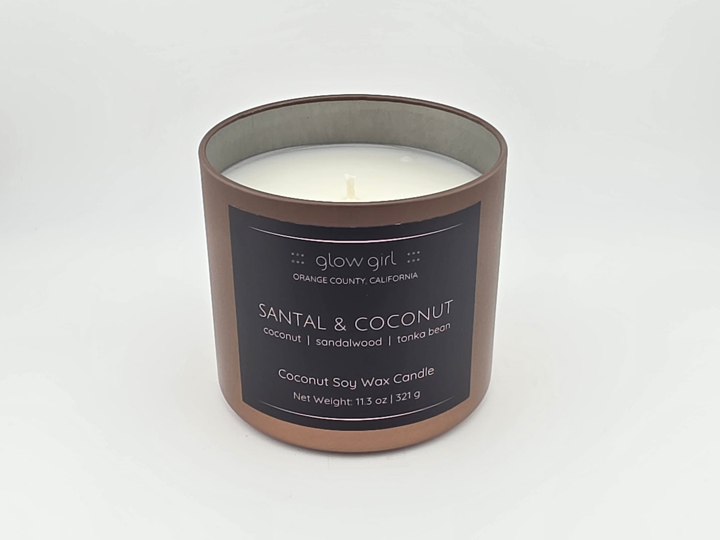 SANTAL & COCONUT (Bronze Tin)