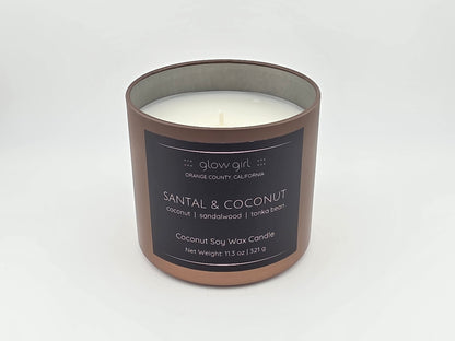 SANTAL & COCONUT (Bronze Tin)