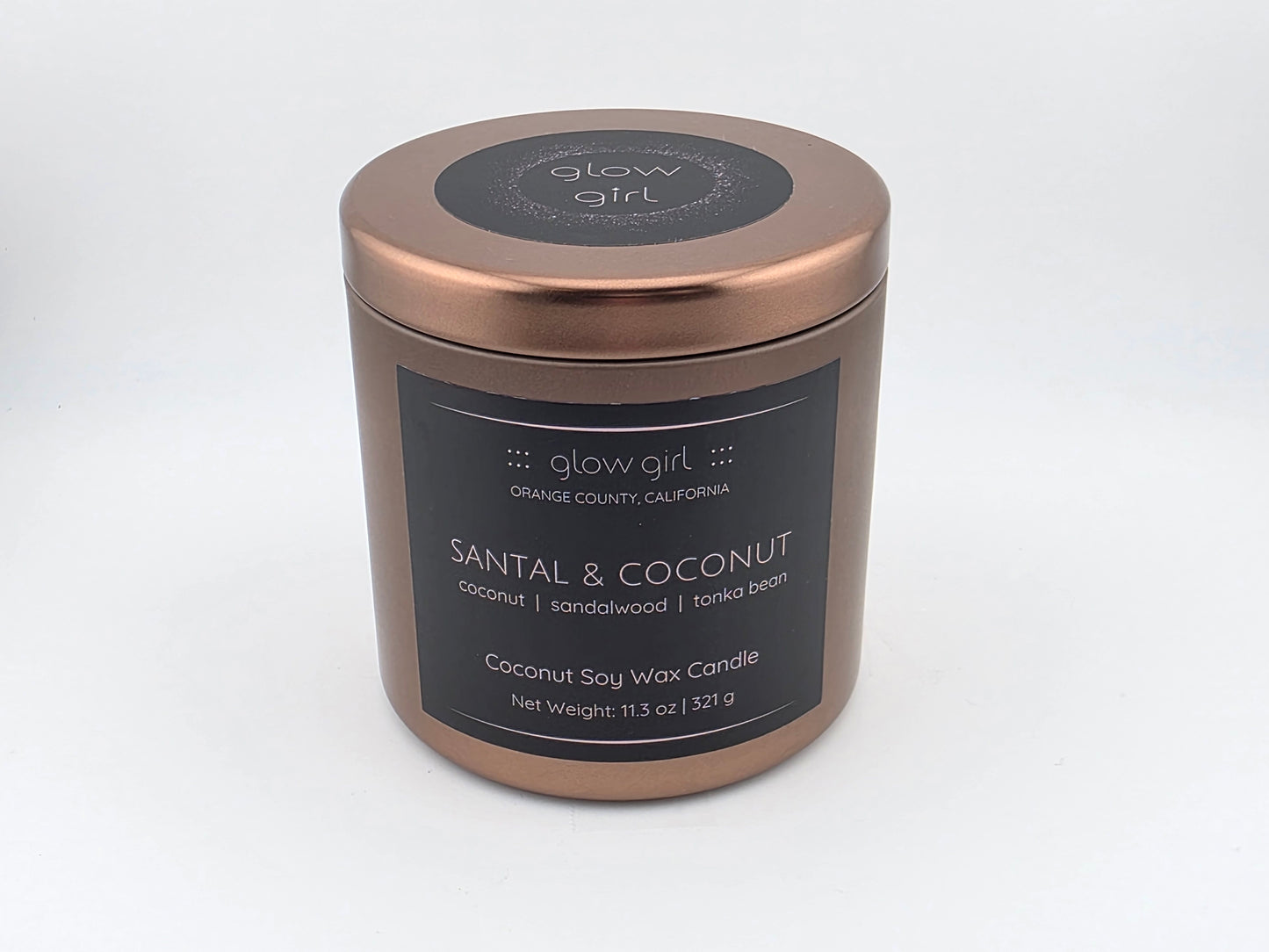 SANTAL & COCONUT (Bronze Tin)