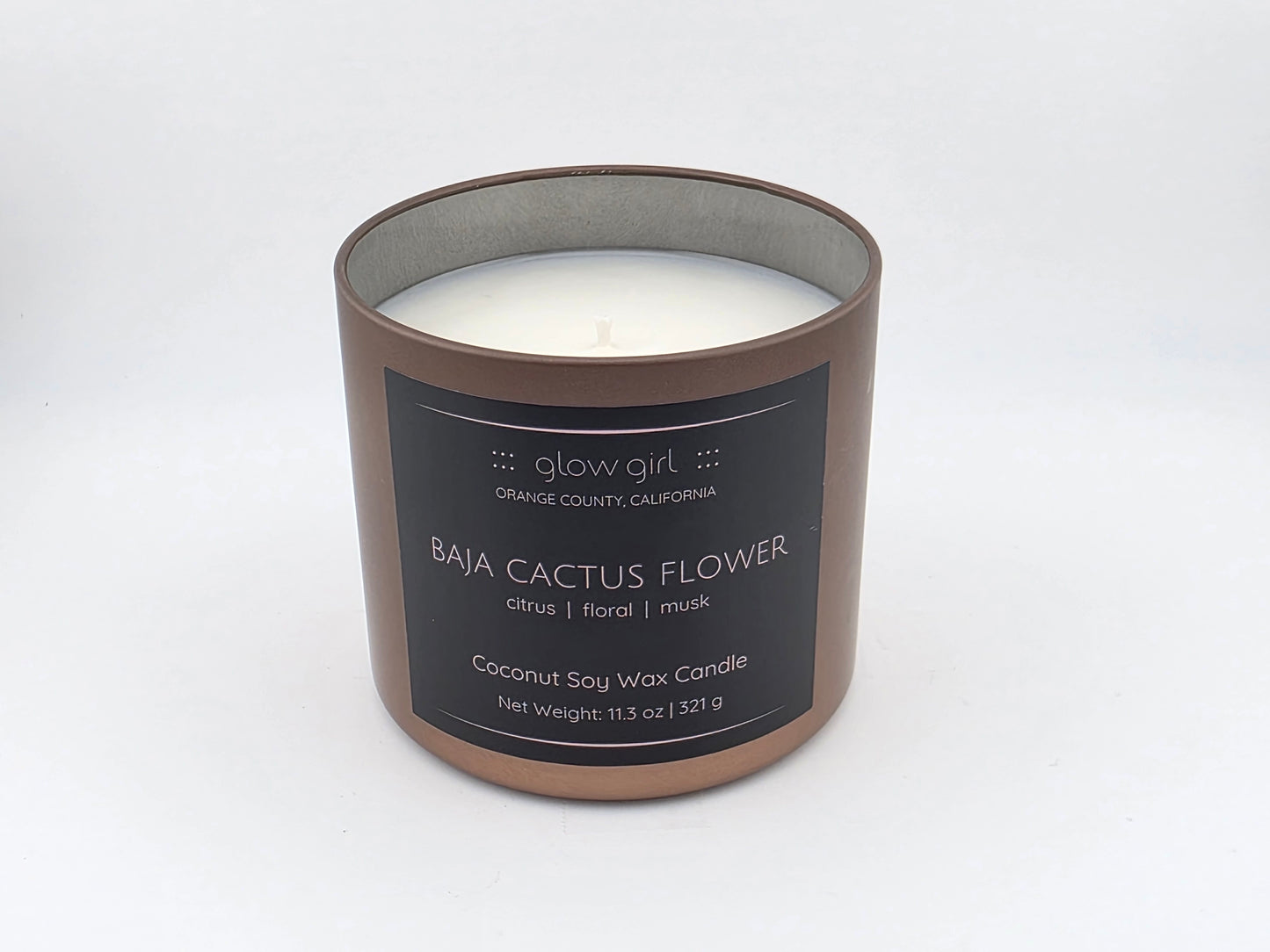 BAJA CACTUS FLOWER (Bronze Tin)