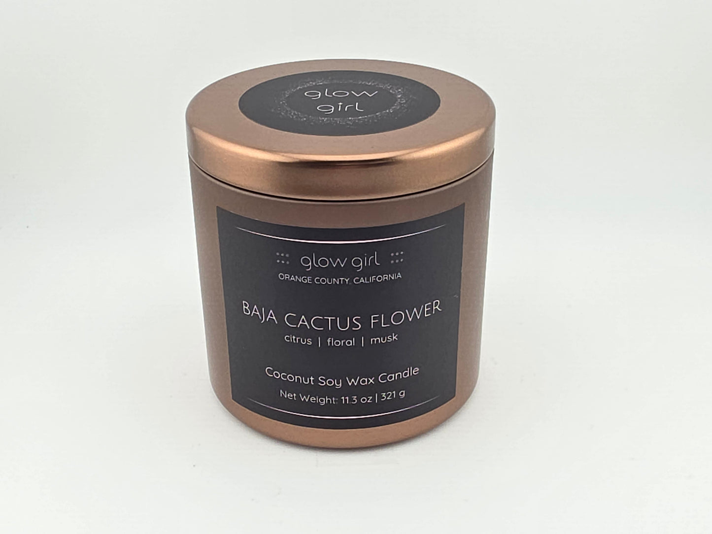 BAJA CACTUS FLOWER (Bronze Tin)