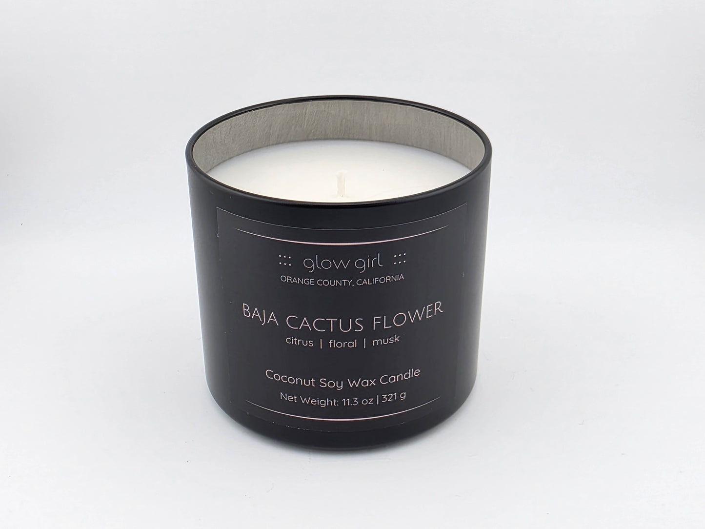 BAJA CACTUS FLOWER (Black Tin)