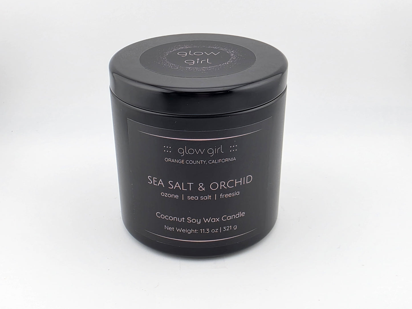 SEA SALT & ORCHID (Black Tin)