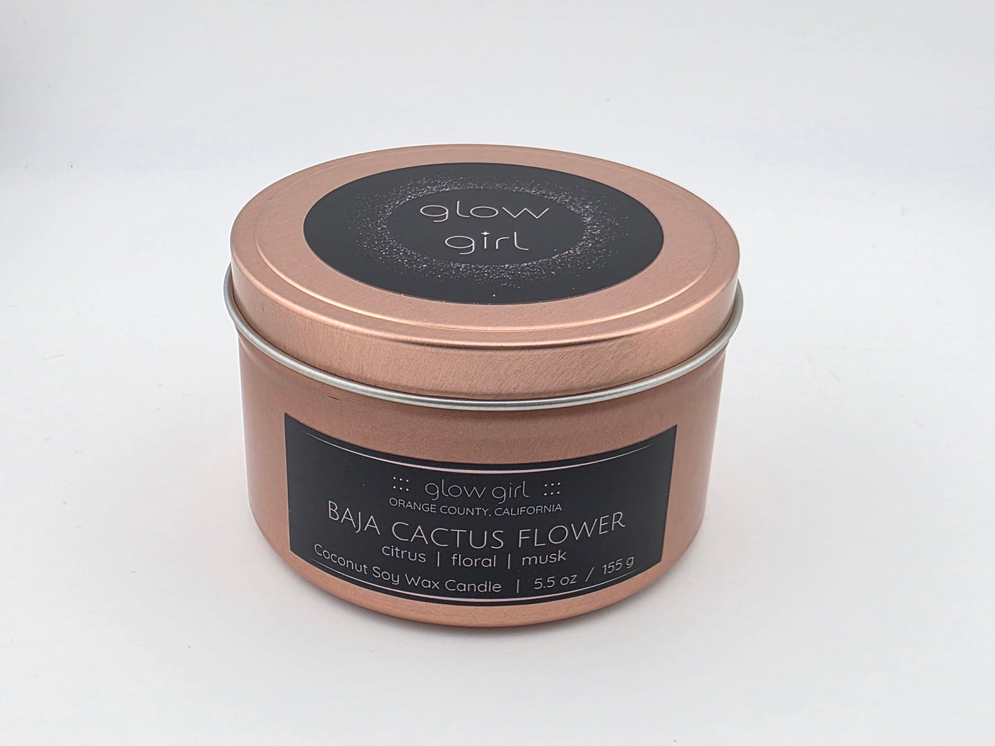 BAJA CACTUS FLOWER (Rose-Gold Tin)