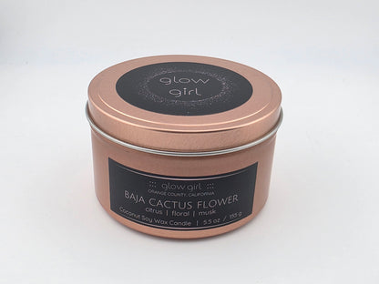 BAJA CACTUS FLOWER (Rose-Gold Tin)