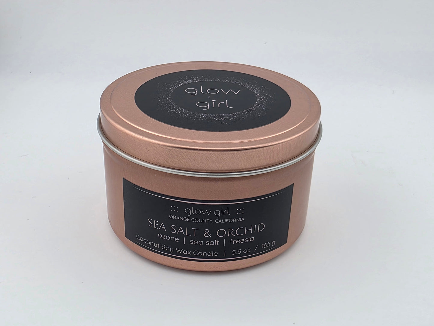 SEA SALT & ORCHID (Rose-Gold Tin)