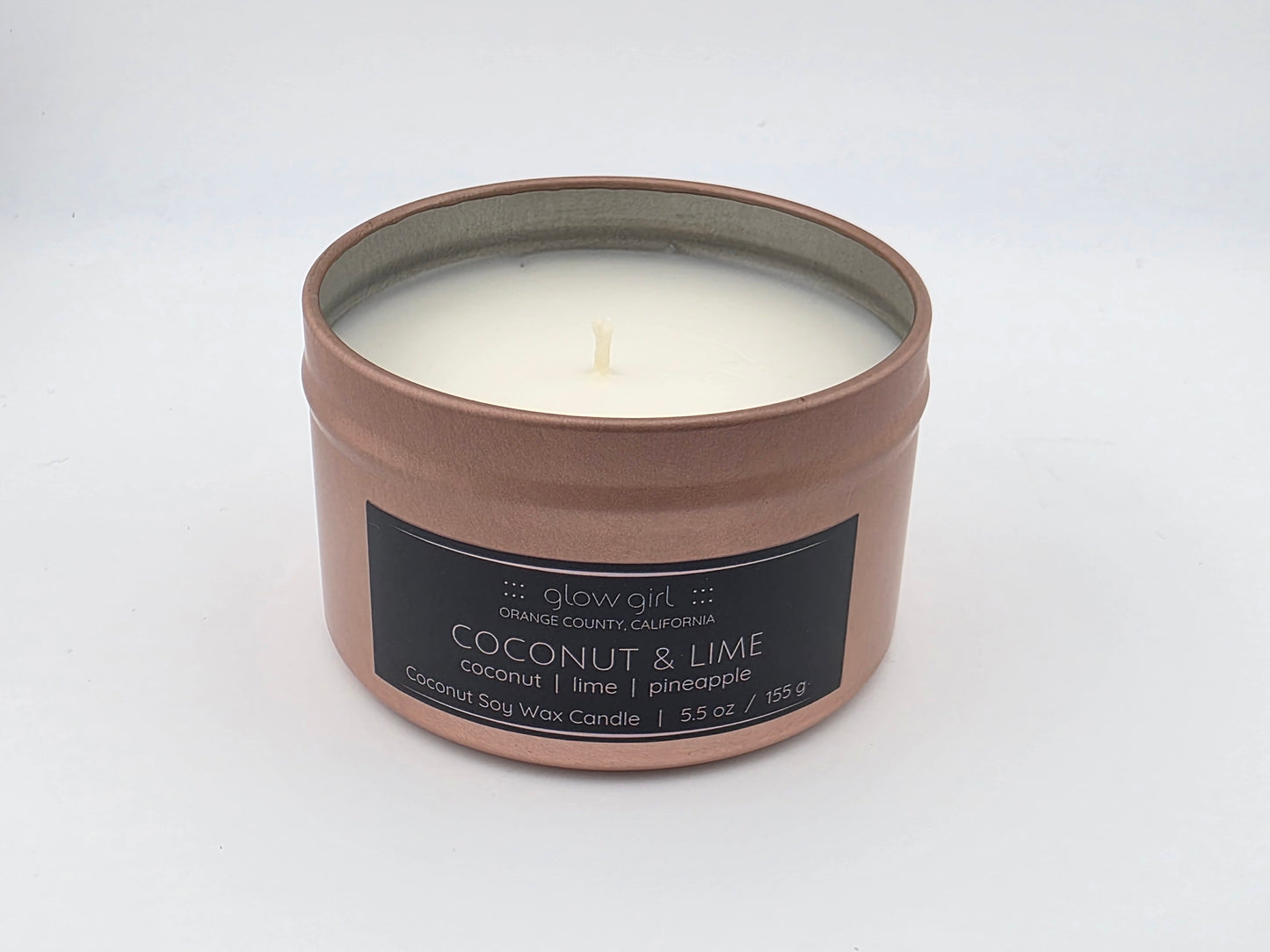 COCONUT & LIME (Rose-Gold Tin)