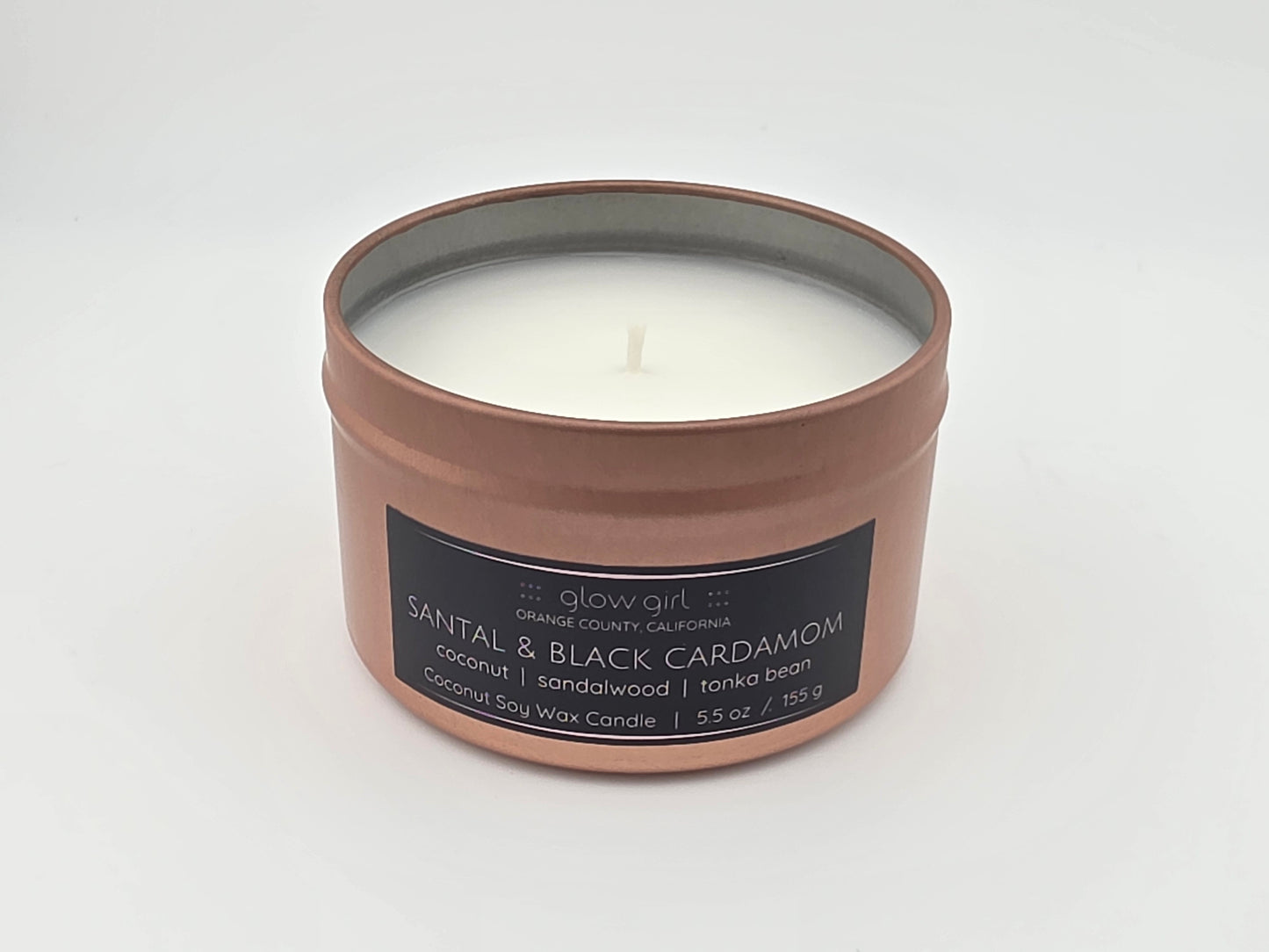 SANTAL & BLACK CARDAMOM (Rose-Gold Tin)