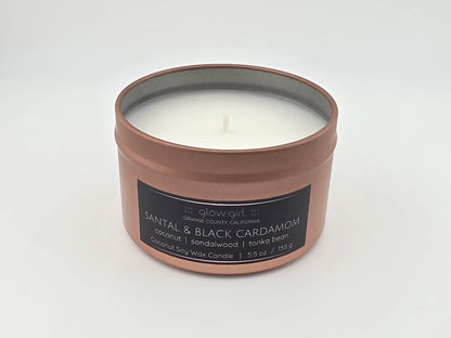 SANTAL & BLACK CARDAMOM (Rose-Gold Tin)